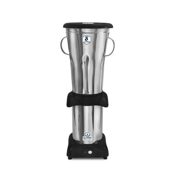 Liquidificador Industrial Baixa Rotação 8 Litros Inox - JL Colombo Bivolt