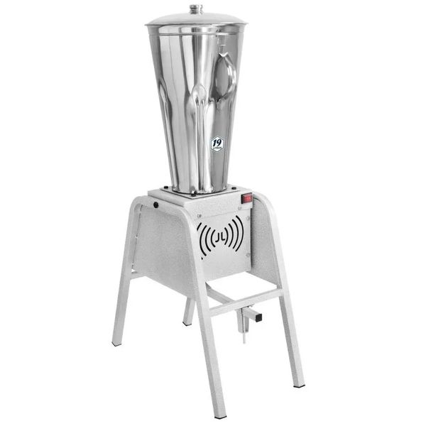 Liquidificador Industrial Baixa Rotação Basculante 19 Litros Inox - JL Colombo Bivolt