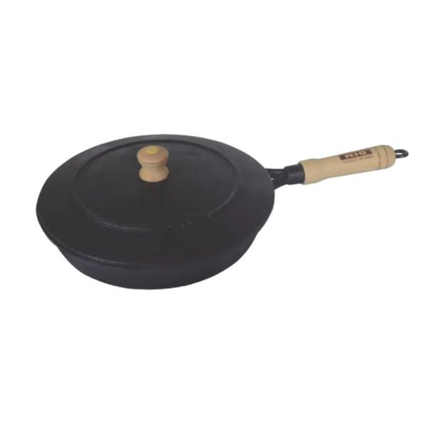 Frigideira Com Tampa de Ferro Fundido n°20 - Rig Ref.0136