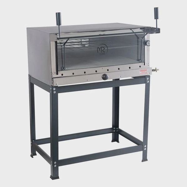 Forno Industrial de Pedra Refratária a Gás 80x60 123 Litros - Mr Fogões