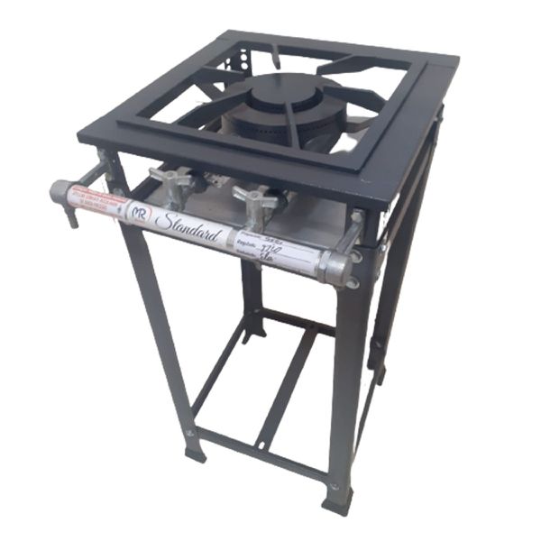 Fogão Industrial 1 Boca Dupla Baixa Pressão P5 G30x30 Standart - MR Fogões