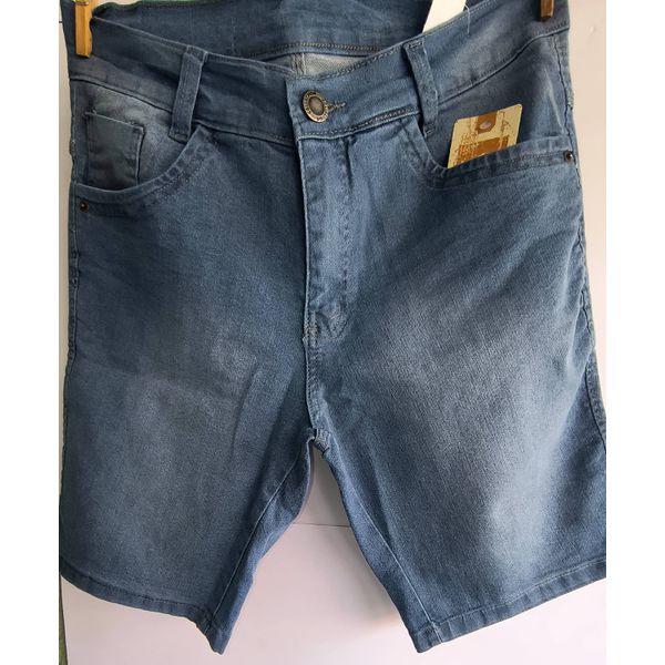 Bermuda Masculina - Jeans Claro