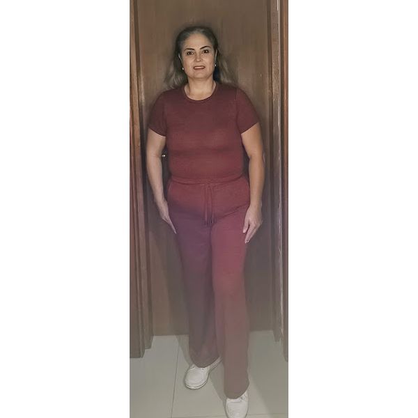 CONJUNTO MANGA CURTA LAZINHA VERMELHO
