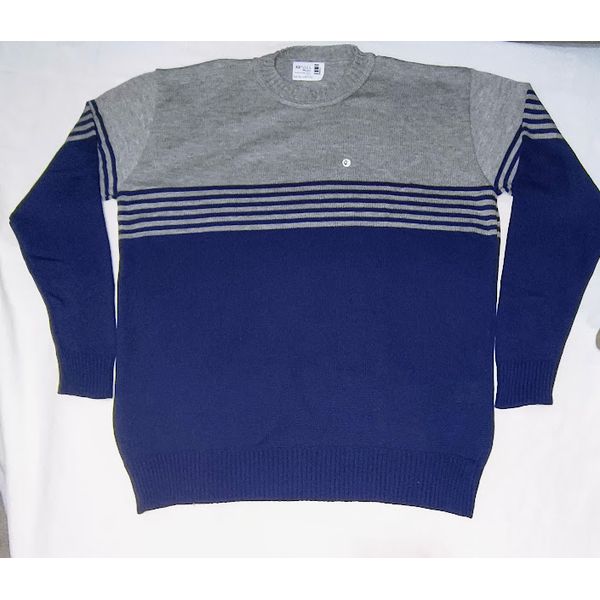 Suéter masculino azul