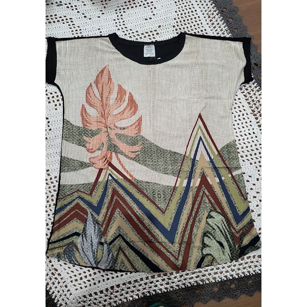 vestido paisagem linha