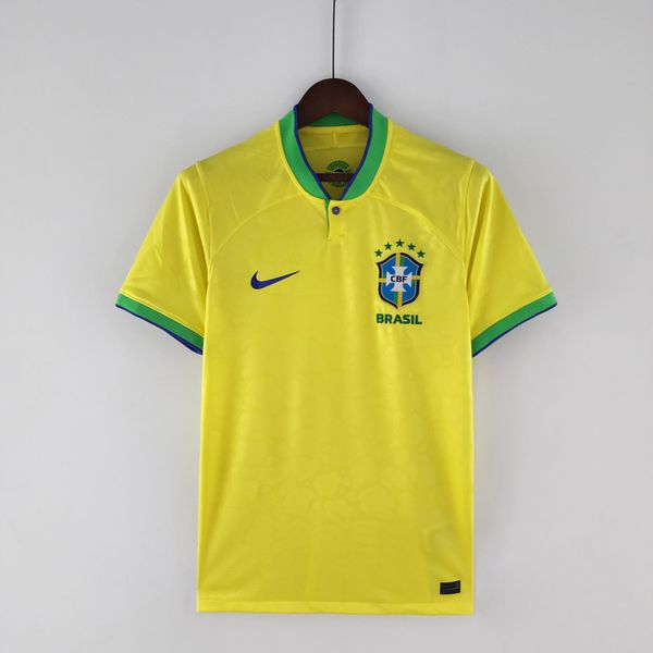 Camisa de Time Brasil Amarela Seleção Brasileira 2022 ADULTO P , M, G 