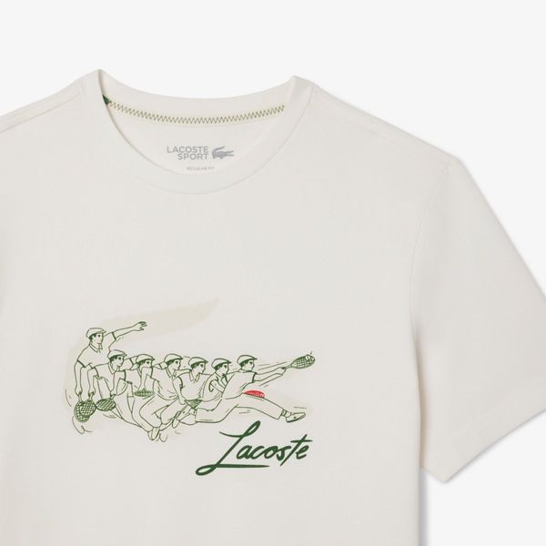 Camiseta Lacoste - Malha Egípcia 