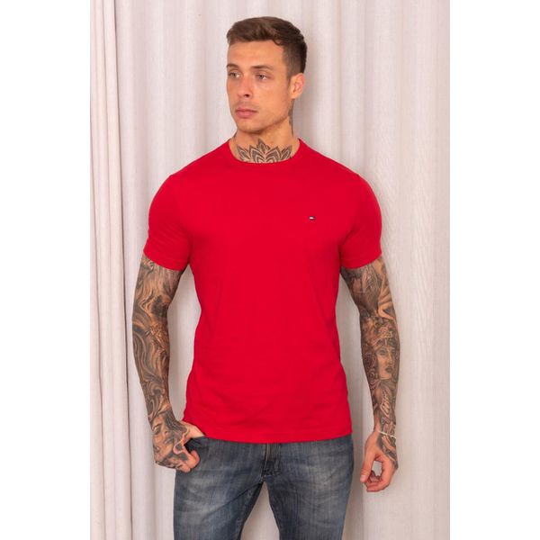 Camiseta Tommy Hilfiger - Malha Egípcia