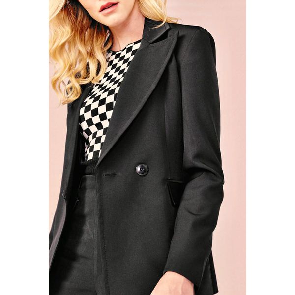 BLAZER 2 BOTOES - PRETO