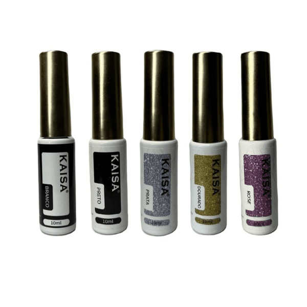 Esmalte em Gel Kaisa Pincel Fino 10ml