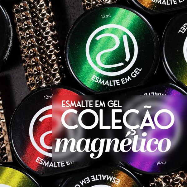 Esmalte em Gel Nails 21 - Coleção Magnetico