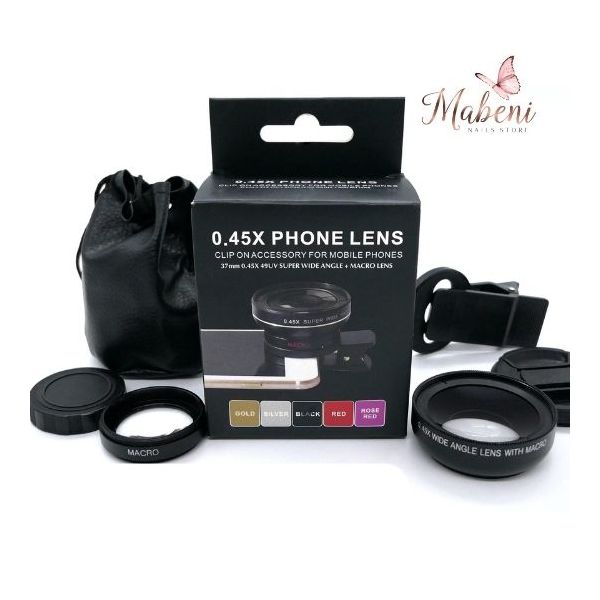 Kit de Lente Super Macro Smartfone e Iphone