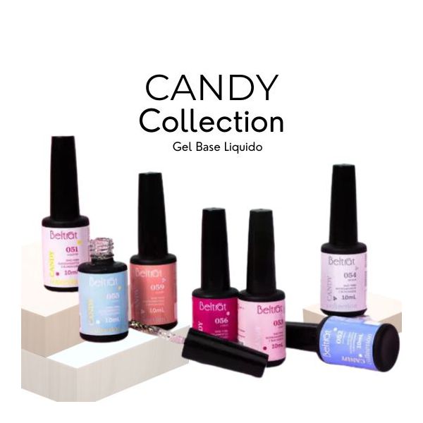 Gel Base Beltrat 10ml Coleção Candy