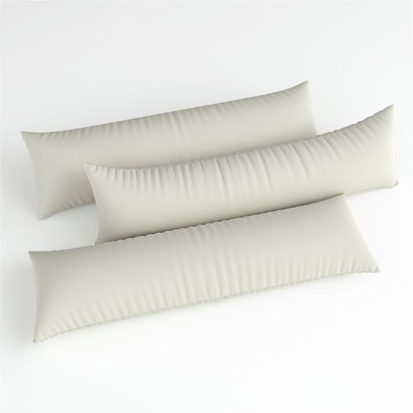 Fronha - 40x130cm - Exclusiva Malha Novo Toque 100% Algodão - Super Penteada - Baunilha