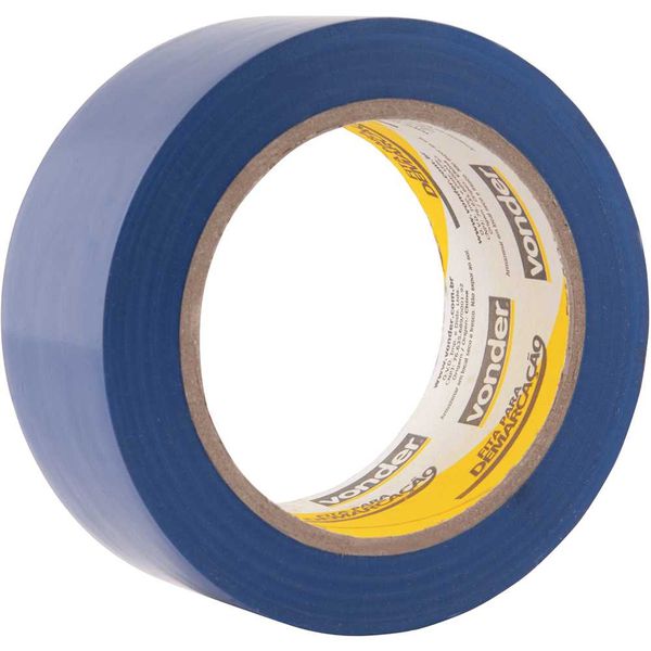 Fita Adesiva Azul para Demarcação 48mm x 30m 1065504311 Vonder