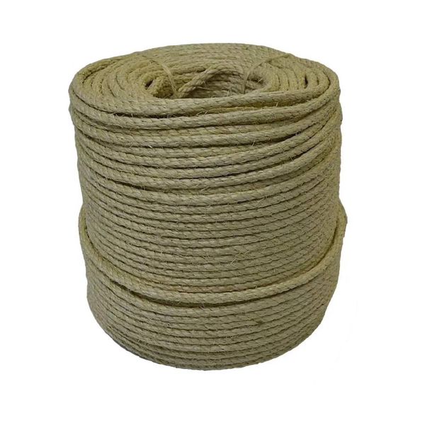 Corda Sisal Torcida 25M - 3 Pernas 8CLASS25 Sisalsul