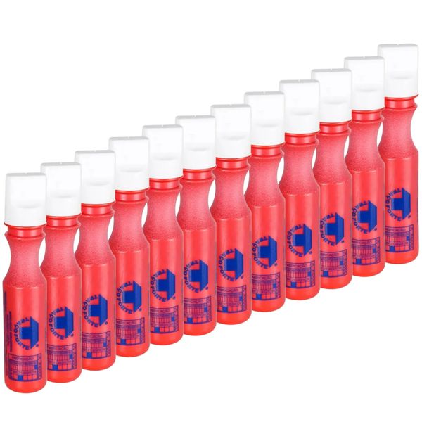 Kit 12 Marcadores Industriais Vermelhos 3mm M26-VM60-3 Baden