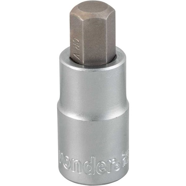 Soquete Hexagonal 17mm Encaixe 1/2 Pol 3039017012 Vonder 