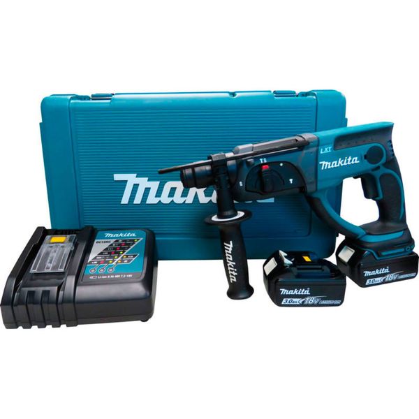 Martelete Rompedor Rotativo Sds Plus com Bateria 18V DHR202RFE Makita
