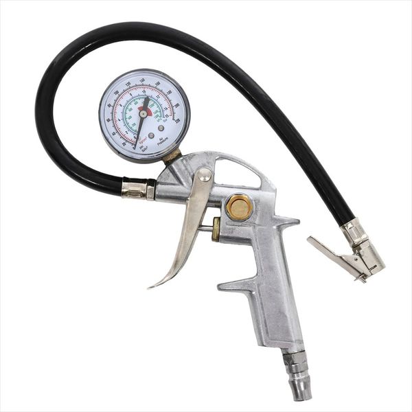 Calibrador de Pressão Portátil Mecânico com Manômetro 220 PSI 0165 Lupus