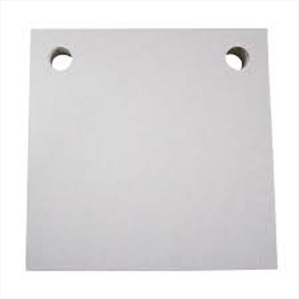 Placa Filtrante Quadrado 9 x 9 Com 2 Furos Commerch *venda Por Kg*