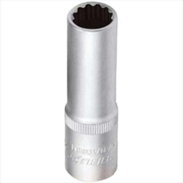 Soquete Estriado Crv Longo 27mm Encaixe 1/2 Pol 60.893 Robust