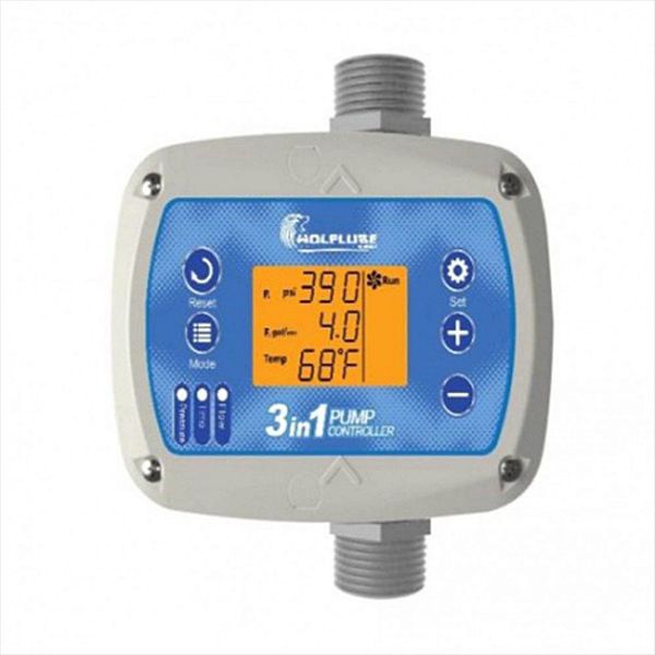 Controle de Pressão com Medidor de Temperatura 9550 Lupus