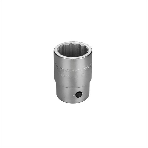 Soquete Estriado Crc Curto 41mm Encaixe 1 Pol 44911041 Tramontina Pro