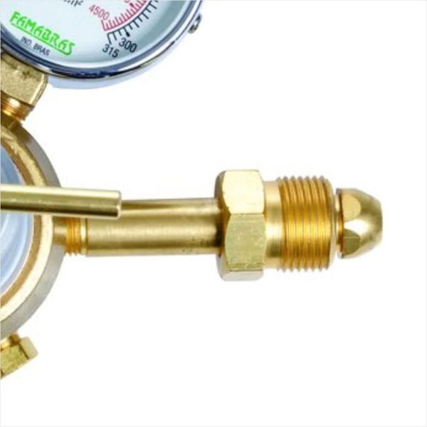 Regulador de Nitrogênio Famabras - Controle de Pressão Preciso