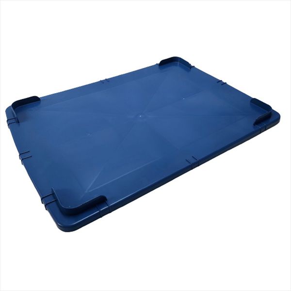 Tampa Para Caixa Plástica 130l Azul Pb 1010lp Plasbox