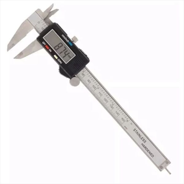 Paquímetro Universal Digital Em Aço Inox 150mm 316119 Mtx