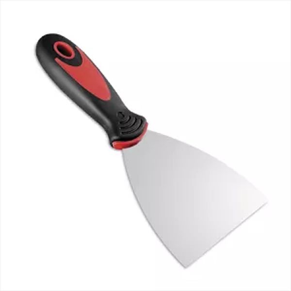 Espátula De Metal Rígida 10cm Com Cabo Plástico 391,0004 Noll