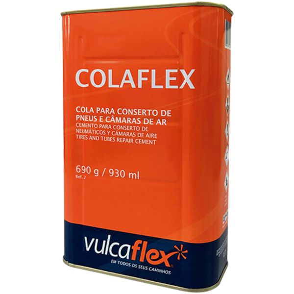 Cola Preta Colaflex 930ml 2 Vulcaflex