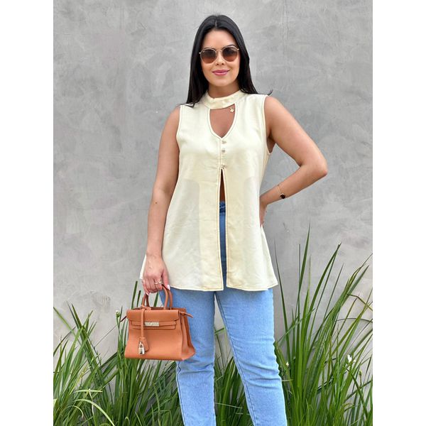 Bata Choker - Amarelo Manteiga