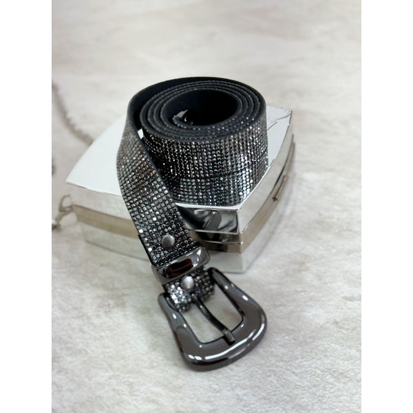 Cinto Strass - PRETO