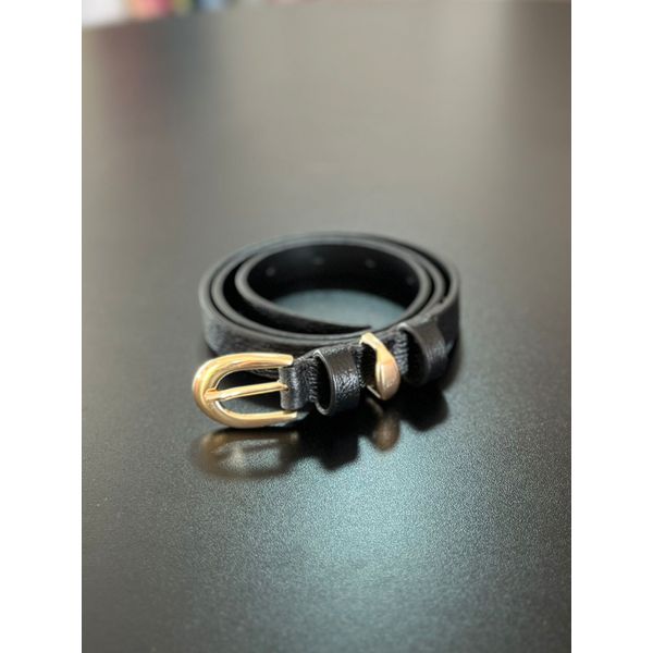 Cinto Couro Color - Preto
