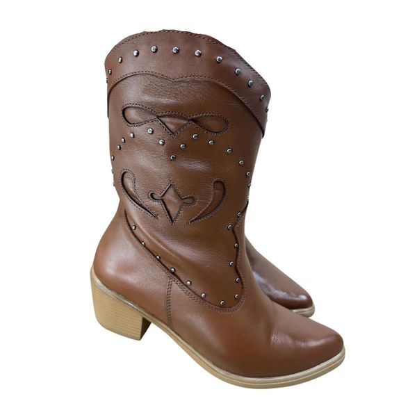 Bota Western Lauana Caramelo