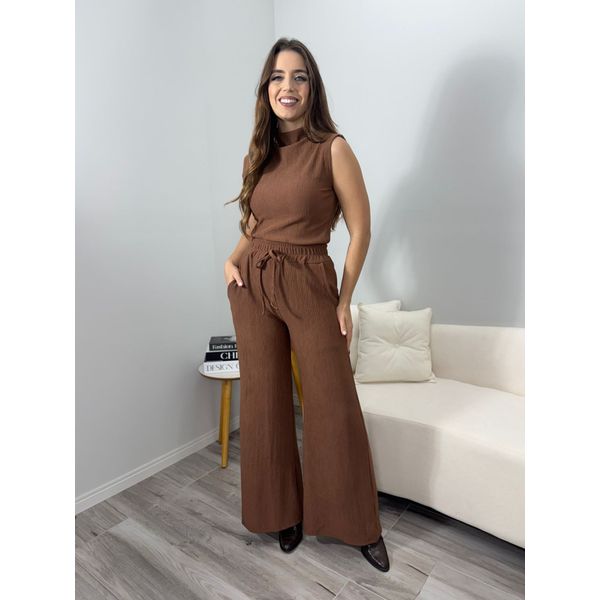 Conjunto Yasmim Marrom