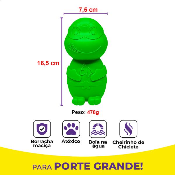 Tartaruga Brinquedo Porte Grande - Big Bull Pet