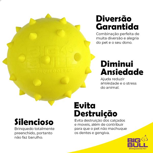Bolinha Cravo Porte Grande - Big Bull Pet