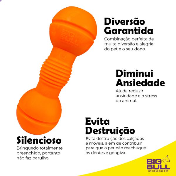 Halter Brinquedo Porte Médio - Big Bull Pet