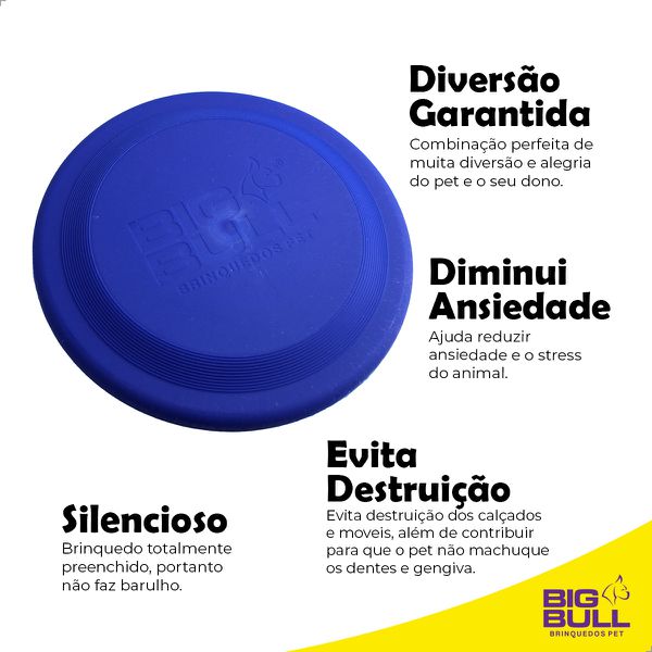 Frisbee Profissional Porte Grande - Big Bull Pet