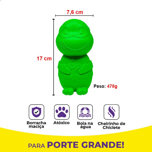 Tartaruga Brinquedo Porte Grande - Big Bull Pet