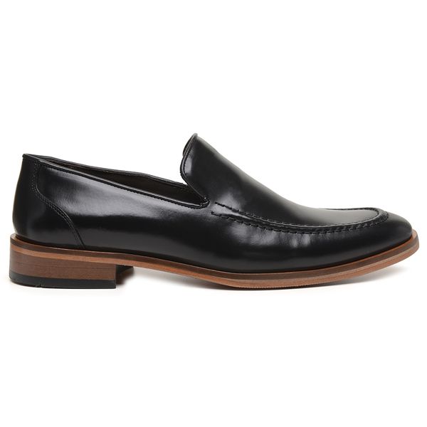 Sapato Social Preto em Couro