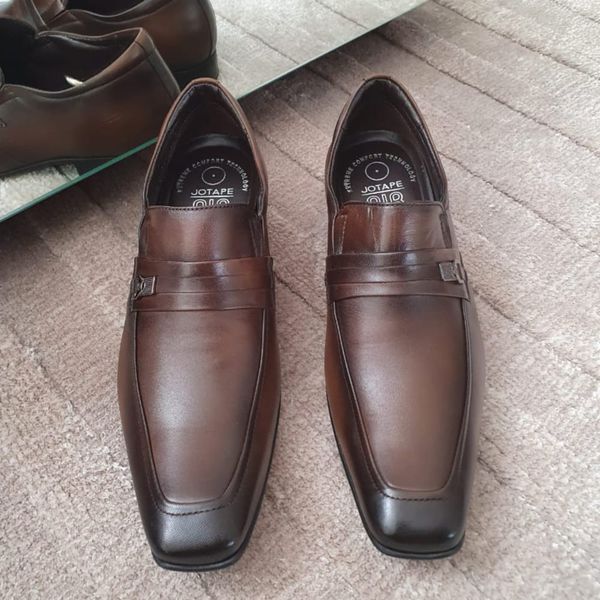 Sapato social com salto interno masculino top