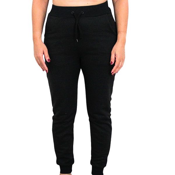Calça Avulsa Moletom Feminino Preto