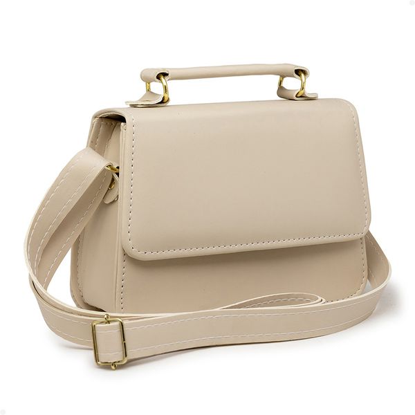 Bolsa de Mão Feminina Off White