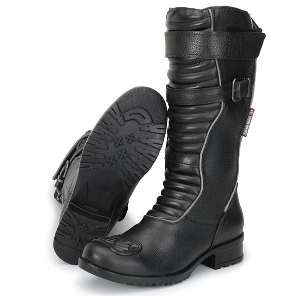 Coturno Feminino Bota Motociclista Cano Alto Cano Alto Tenis