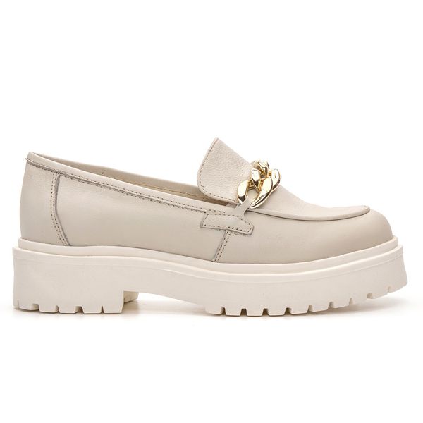 Sapato mocassim shop feminino de couro