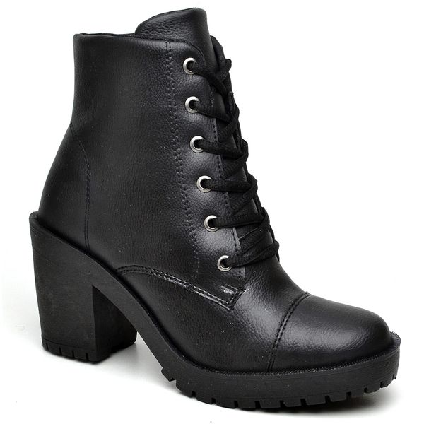 Coturno feminino com ziper discount